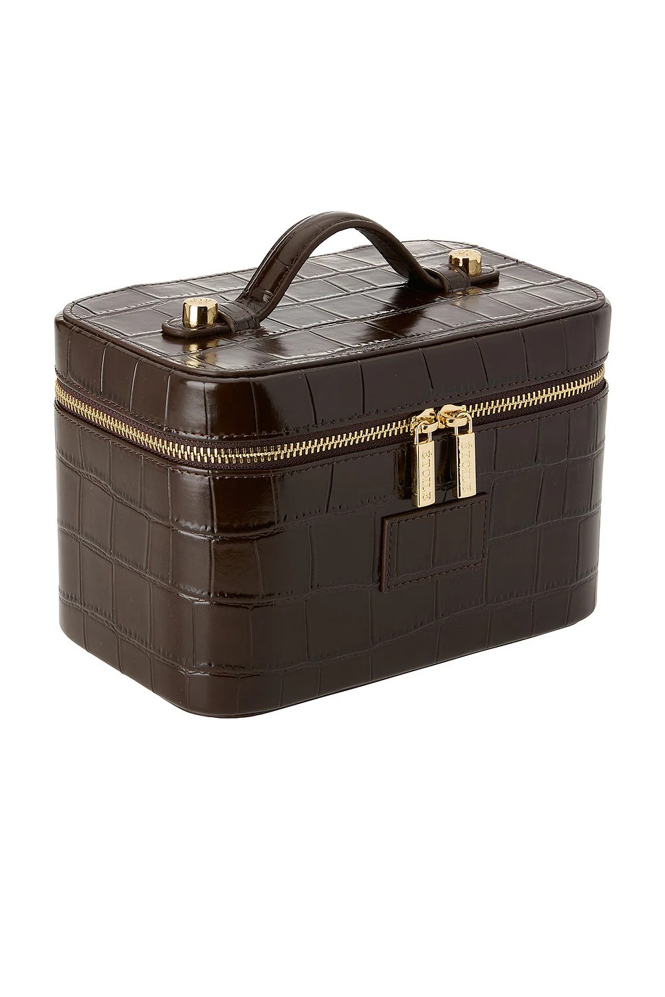 Free People x REVOLVE Mini Vanity Case Espresso Croc Women