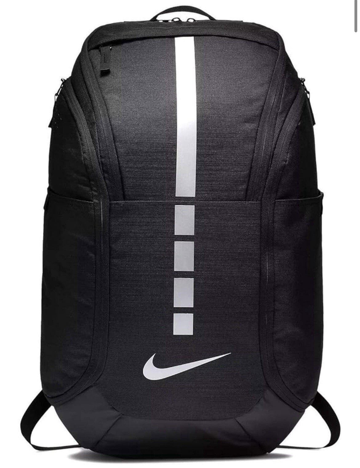 Nike Hoops Elite Pro Basketball Backpack, Black/Metallic/Cool Grey Book Bag