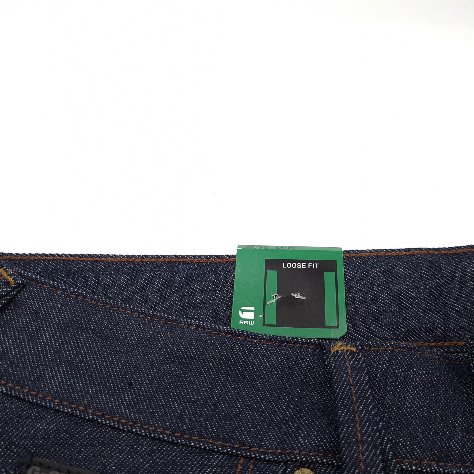 G-Star Jeans US First Straight RL Selvage Dead Stock Men Ek3 Size W30 L32