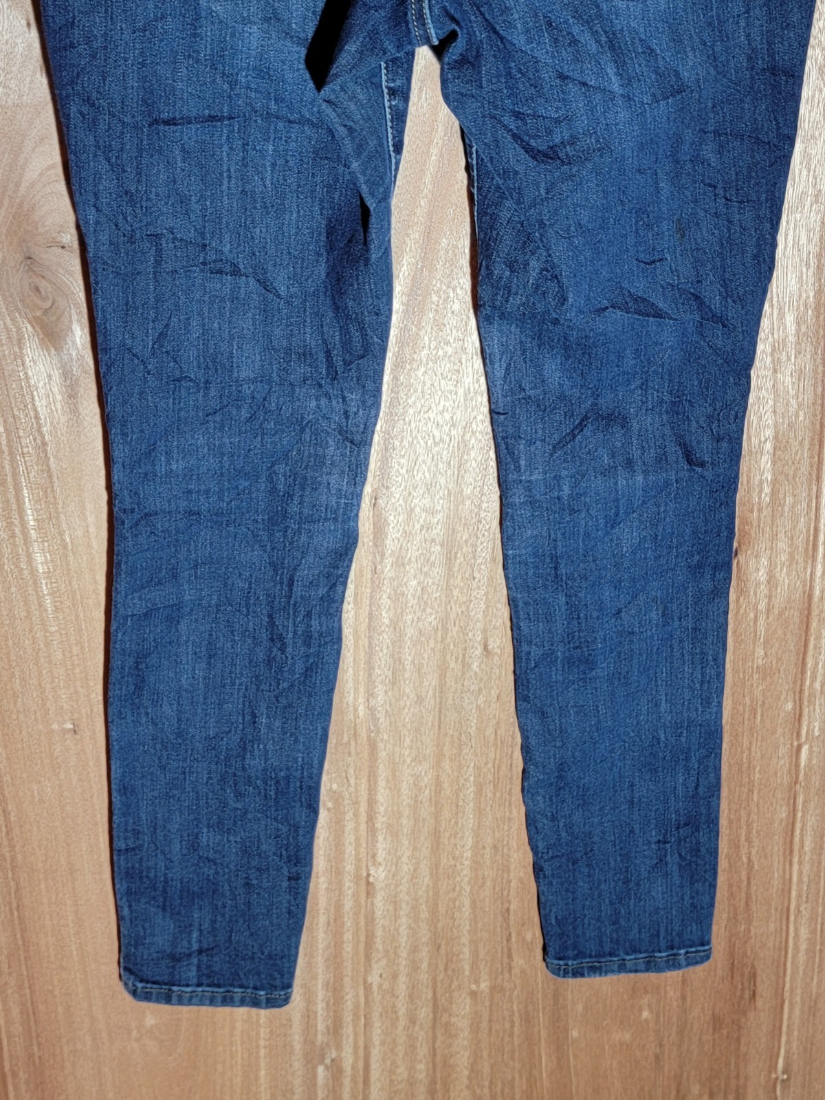universal thread jeans womens size 2/26r skinny high rise stretch denim blue