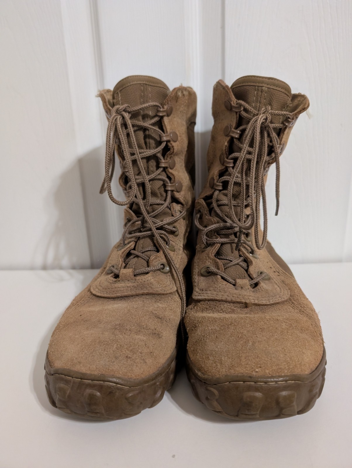 Rocky Mens Boots S2V Special Ops Tactical Military Combat Brown Lace Size 8 Wide