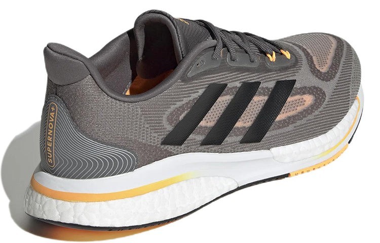 Adidas Supernova+ (Size 12) GX2952 “Grey/Flash Orange” Men’s Running Shoes