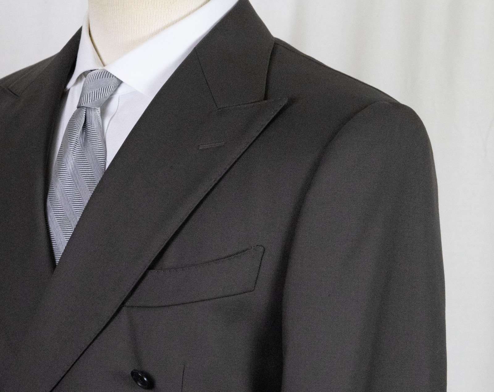 NWOT SuitSupply Dark Green Tailored Fit Milano DBL Breast SUIT 40 S
