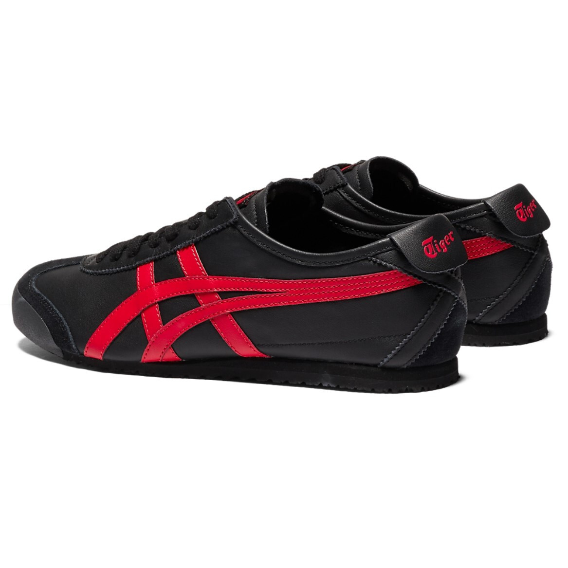 Authentic Onitsuka Tiger MEXICO 66 1183C102 004 BLACK CLASSIC RED