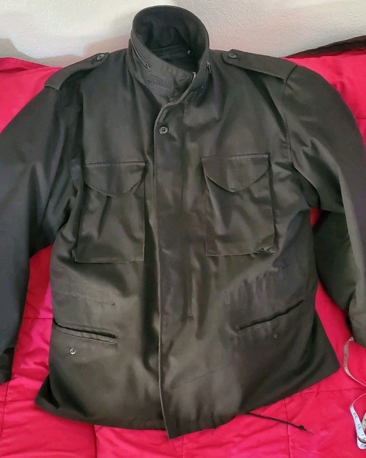 Vintage Lakeview Sportswear Lined Coat Mens XL Cold Weather Field Coat EUC