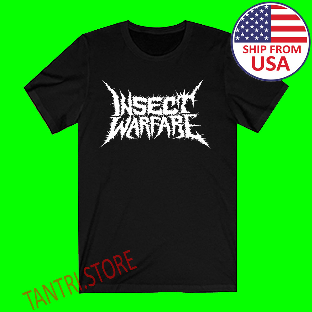 Insect Warfare Men’s Black Size S to 3XL