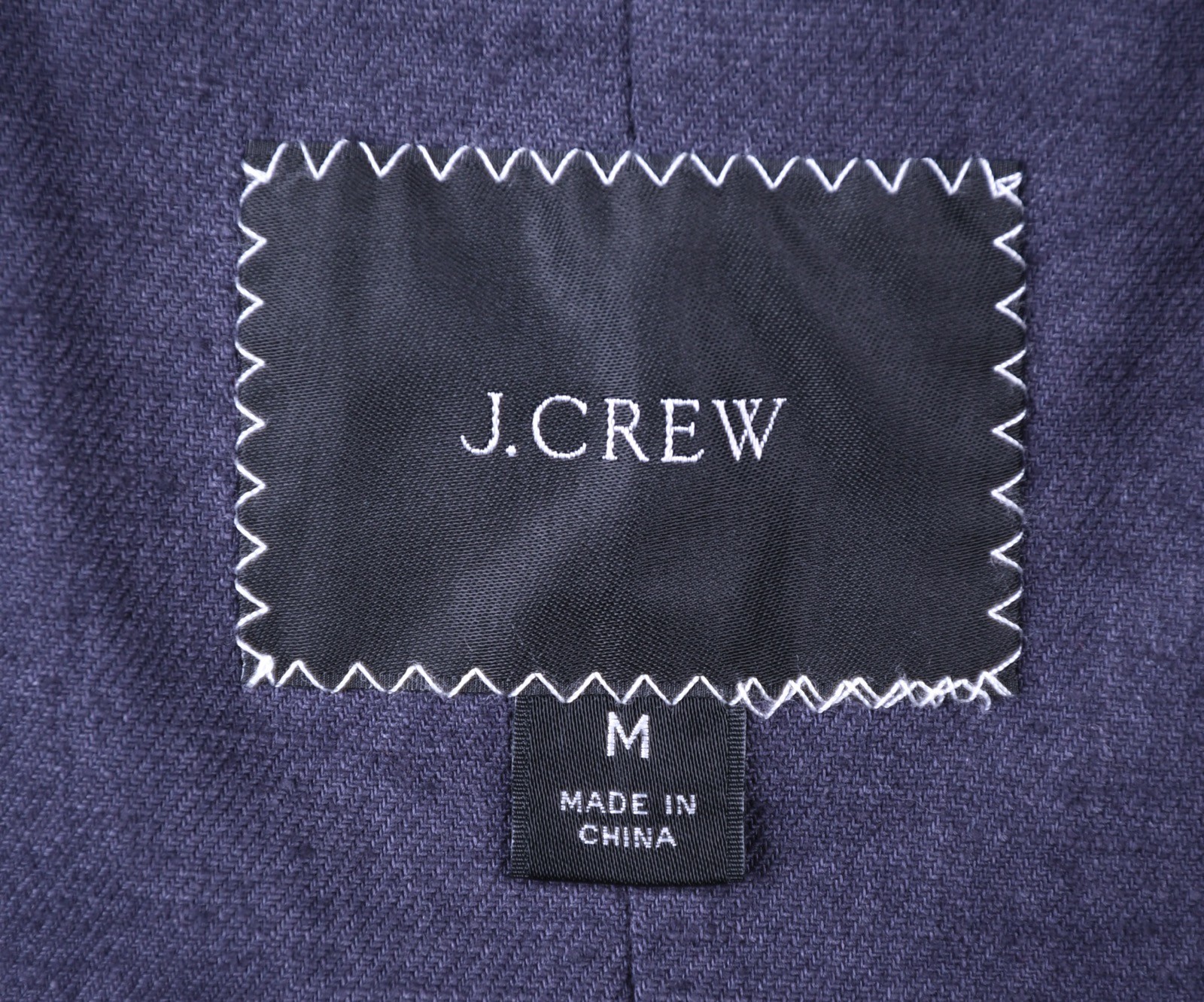J.Crew Navy Blue Cotton Hemp Blend Patch Pocket Casual Blazer Sport Coat 40R