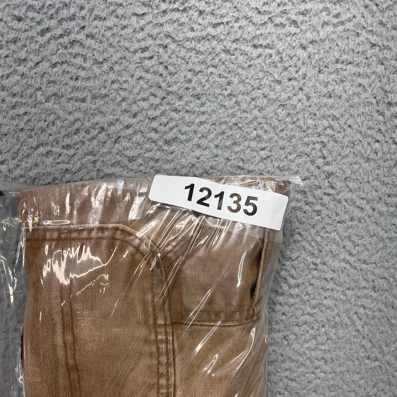 Carhartt FR Dungaree Fit Carpenter Pants Mens 36×30 Brown Canvas FRB229 Work