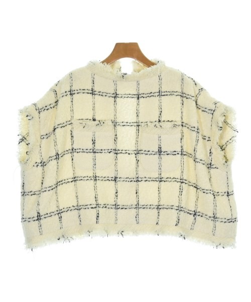 sacai Vests WhitexBlack(Check Pattern) 1(Approx. S) 2200684199108