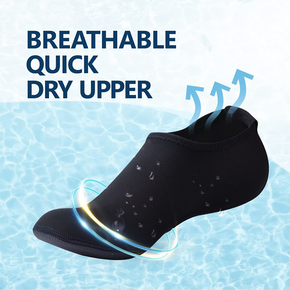 Womens Mens Water Shoes Anti Slip Barefoot walking Socks Sports Surf Beach Swim