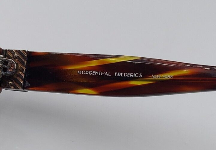 Morganthal Frederics Elizabeth Brown Oval Sunglasses Japan FRAMES ONLY