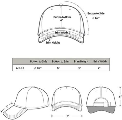 Solid Plain Baseball Cap Trucker Blank Hat Ball Men Women Adjustable