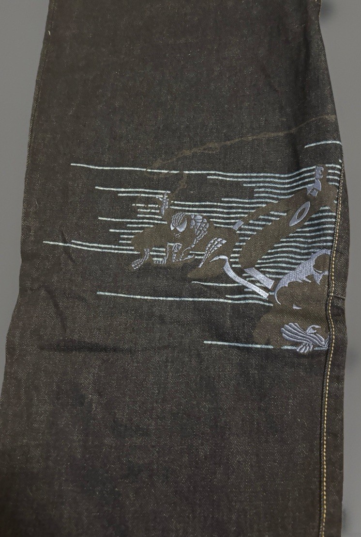 Ecko Unltd. Marvel Avengers Baggy Vintage Y2K Jeans Brand NWT 38 Embroidered