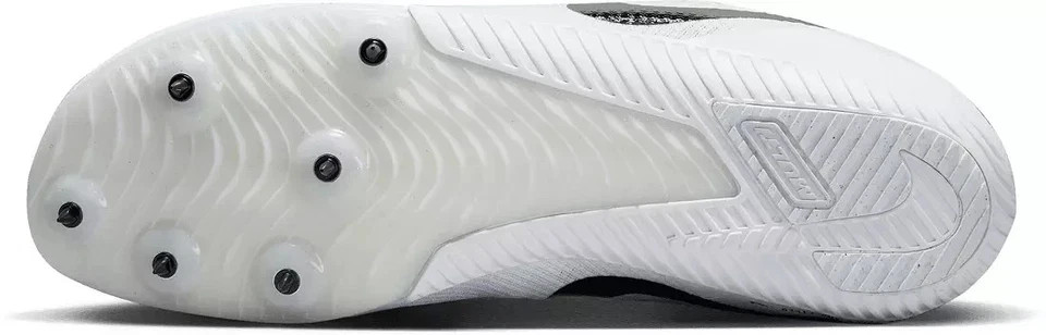 Nike Men’s Zoom Rival Track & Field Multi-Event with Spikes Size 9 White/Black