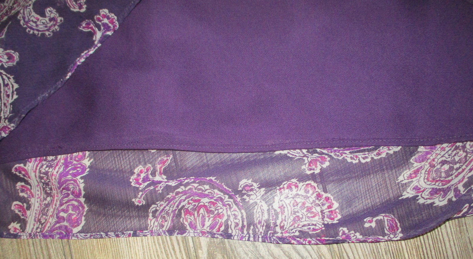 Studio I Womens Plus Sz 14W Sleeveless Maxi Purple Paisley Dress Fairy Grunge