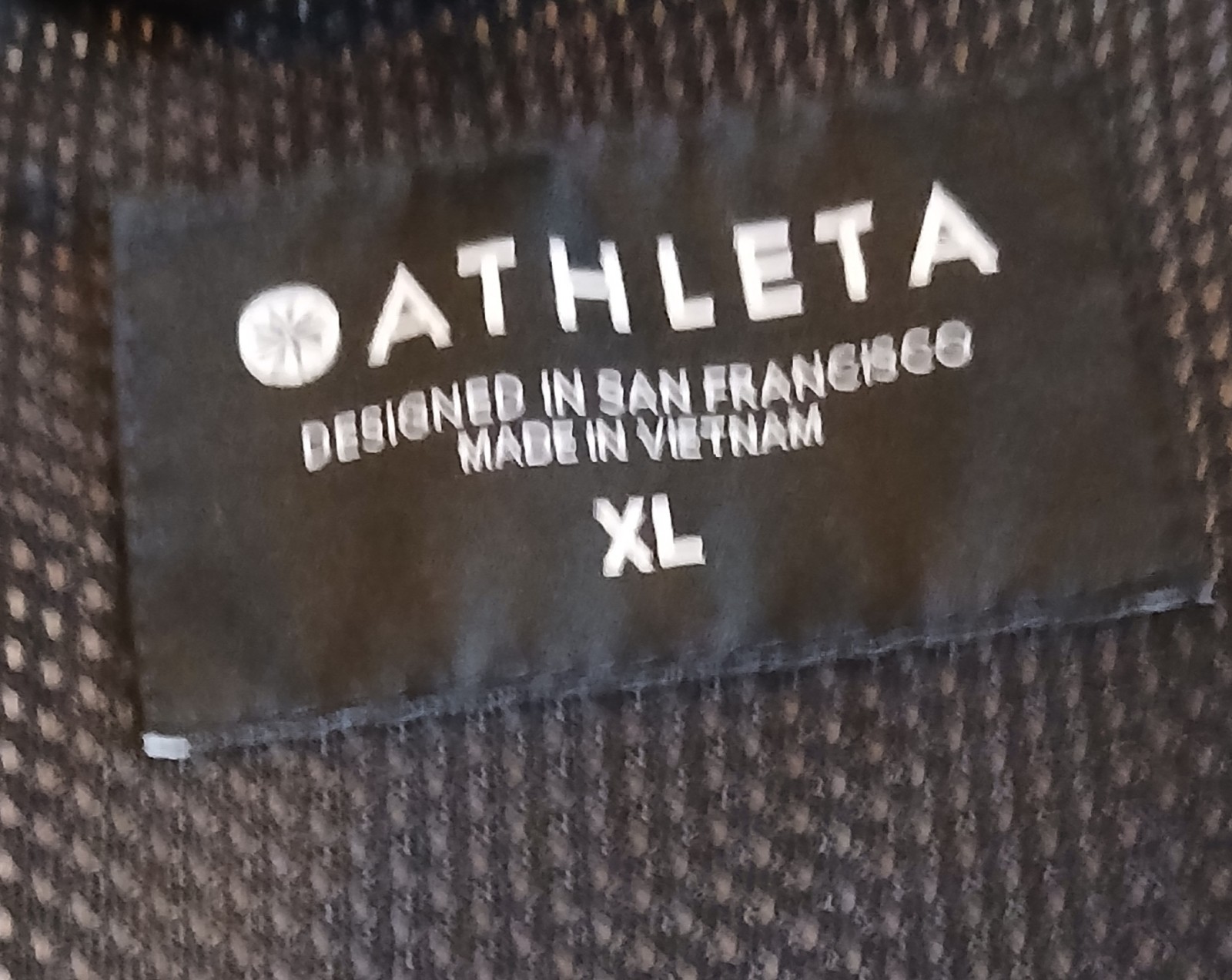 Athleta Women’s Black Long Hooded Rain Coat, Zip/Snap Closure, XL