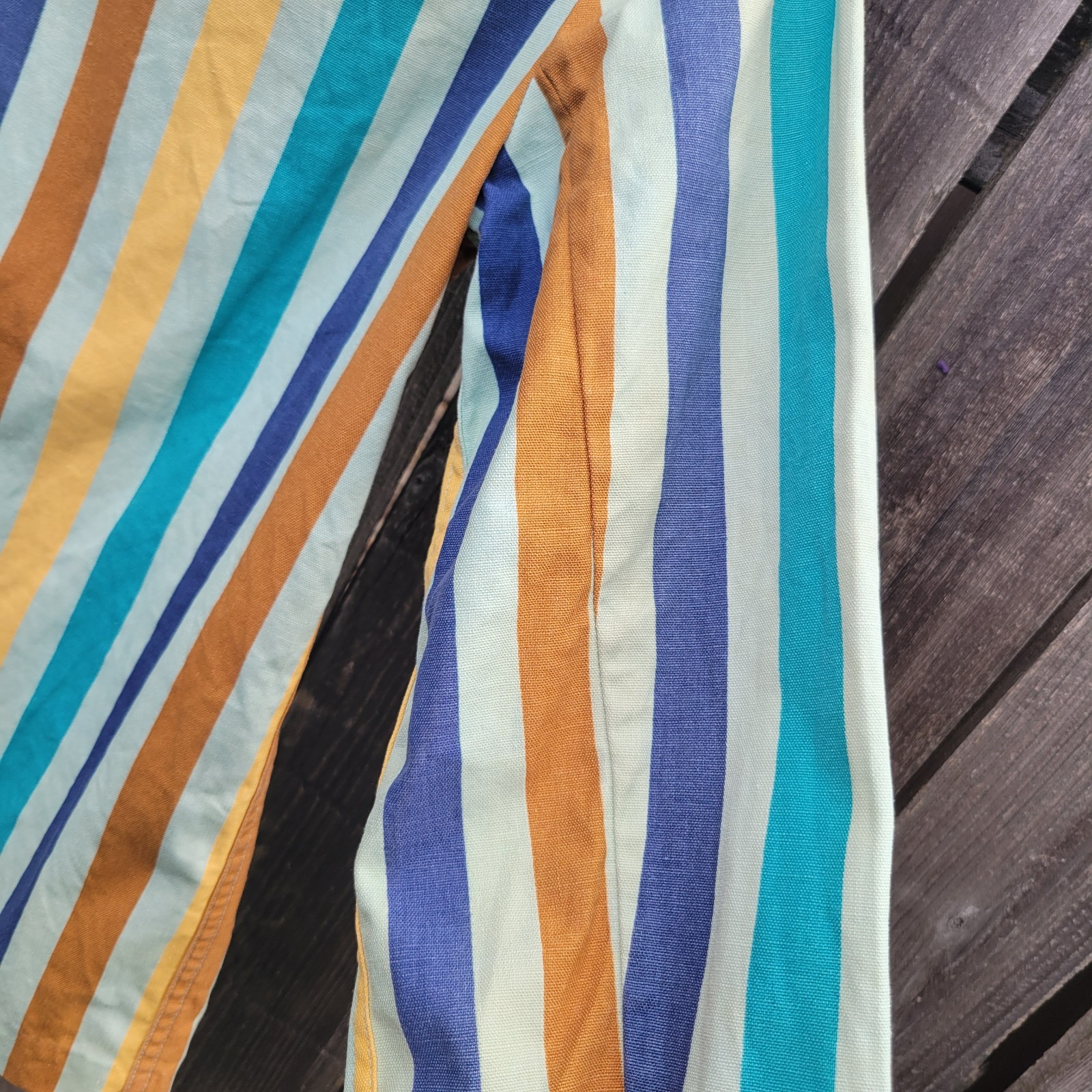White Stag Original Sailcloth Rare 1950s VTG Women’s Multicolor Striped Blazer