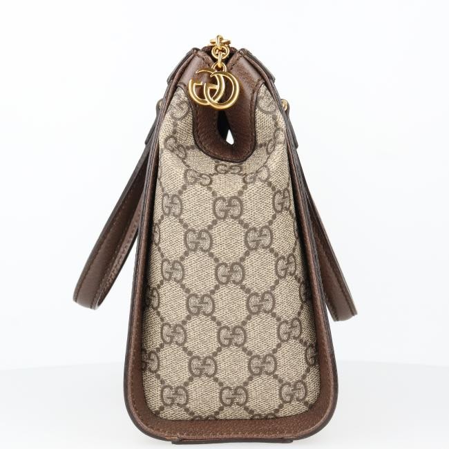 Gucci 547551 Ophidia GG Small Handbag Shoulder Bag White