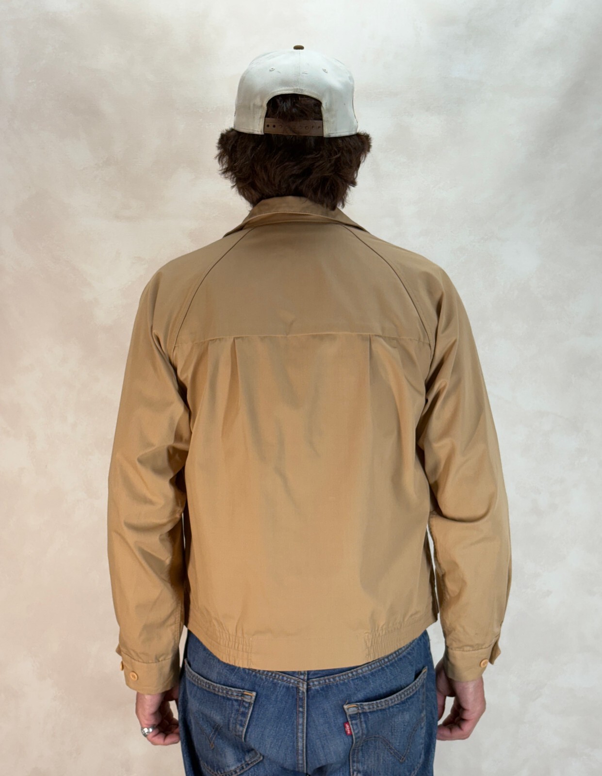 38 Reg , Vintage London Fog Lightweight Cotton-Blend Zip Jacket Made in…