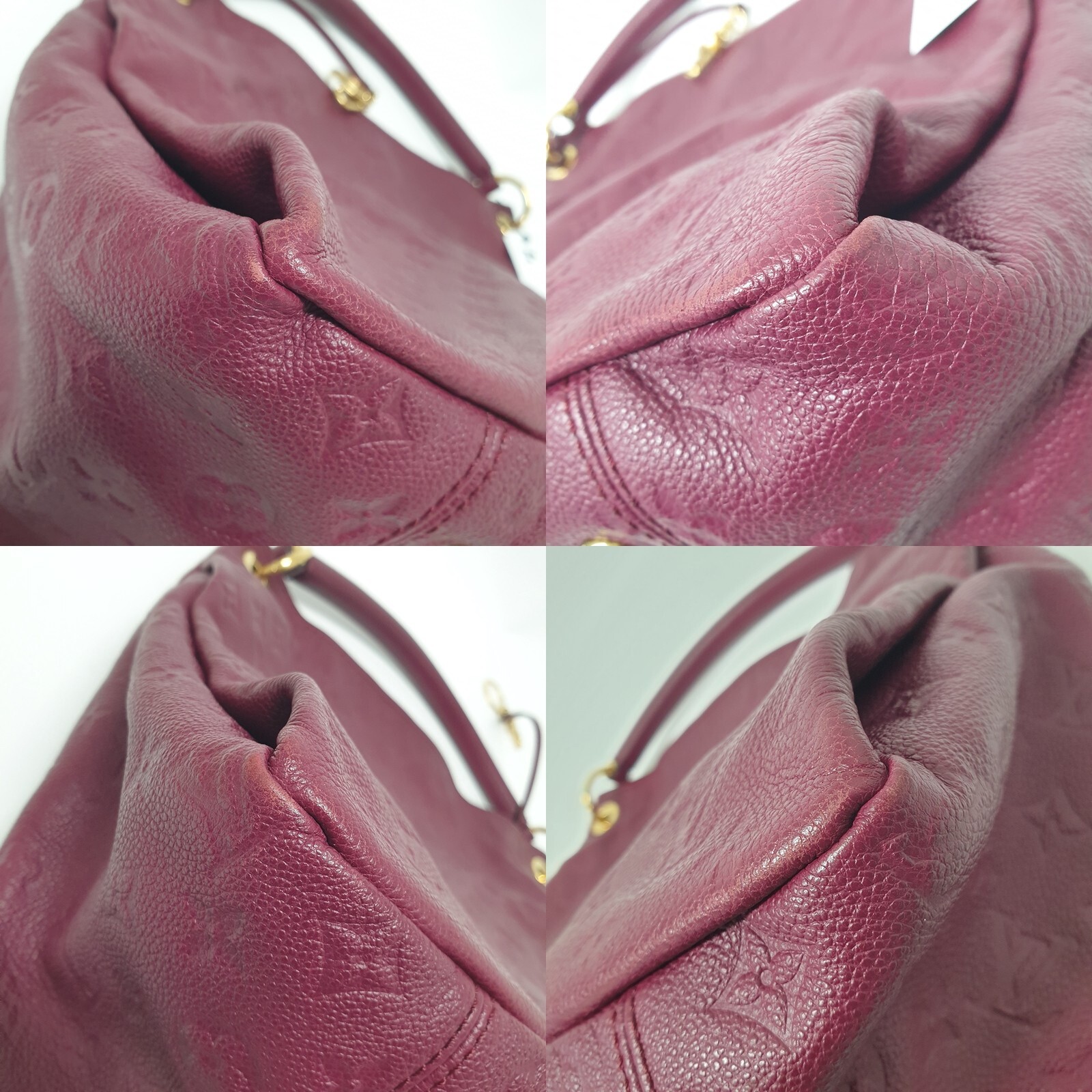 Authentic Louis Vuitton Artsy MM Empreinte M94047 Guaranteed With Dust Bag LF060