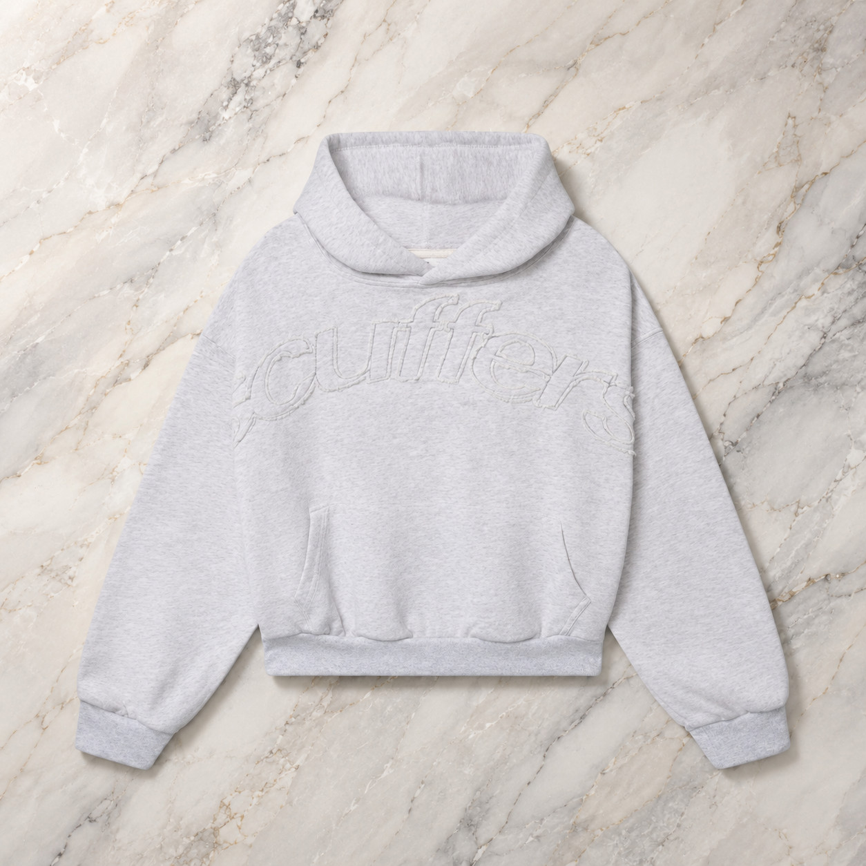 Scuffers Raw Dark Hoodie – Grey – Size L – New With Tags