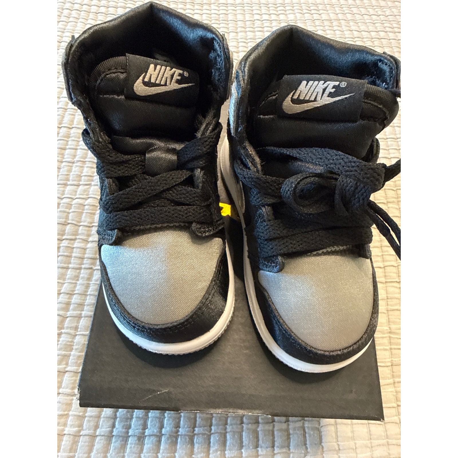 Nike Air Jordan 1 Retro High OG TD Black Grey White 5C FD5305-010 Brand New w/