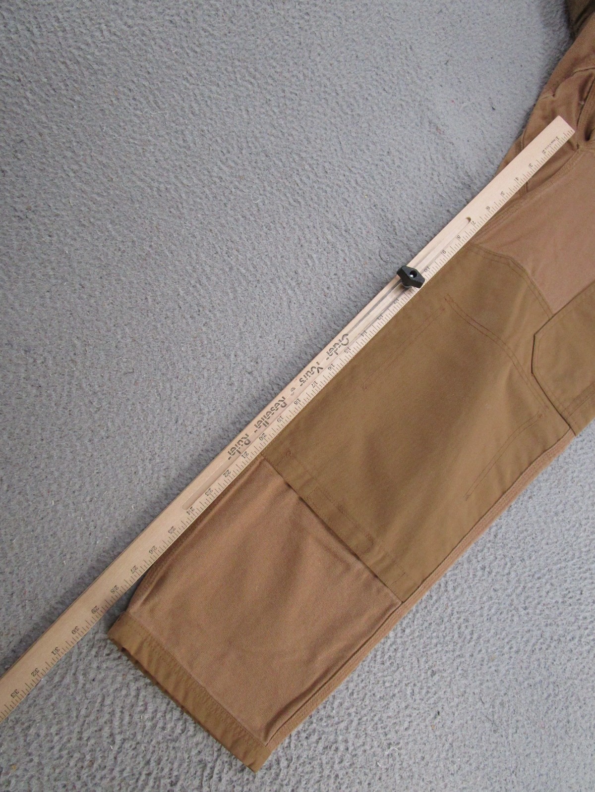 Duluth Ultimate Fire Hose Work Pants Mens 30×30 Cargo Canvas Double Knee EUC