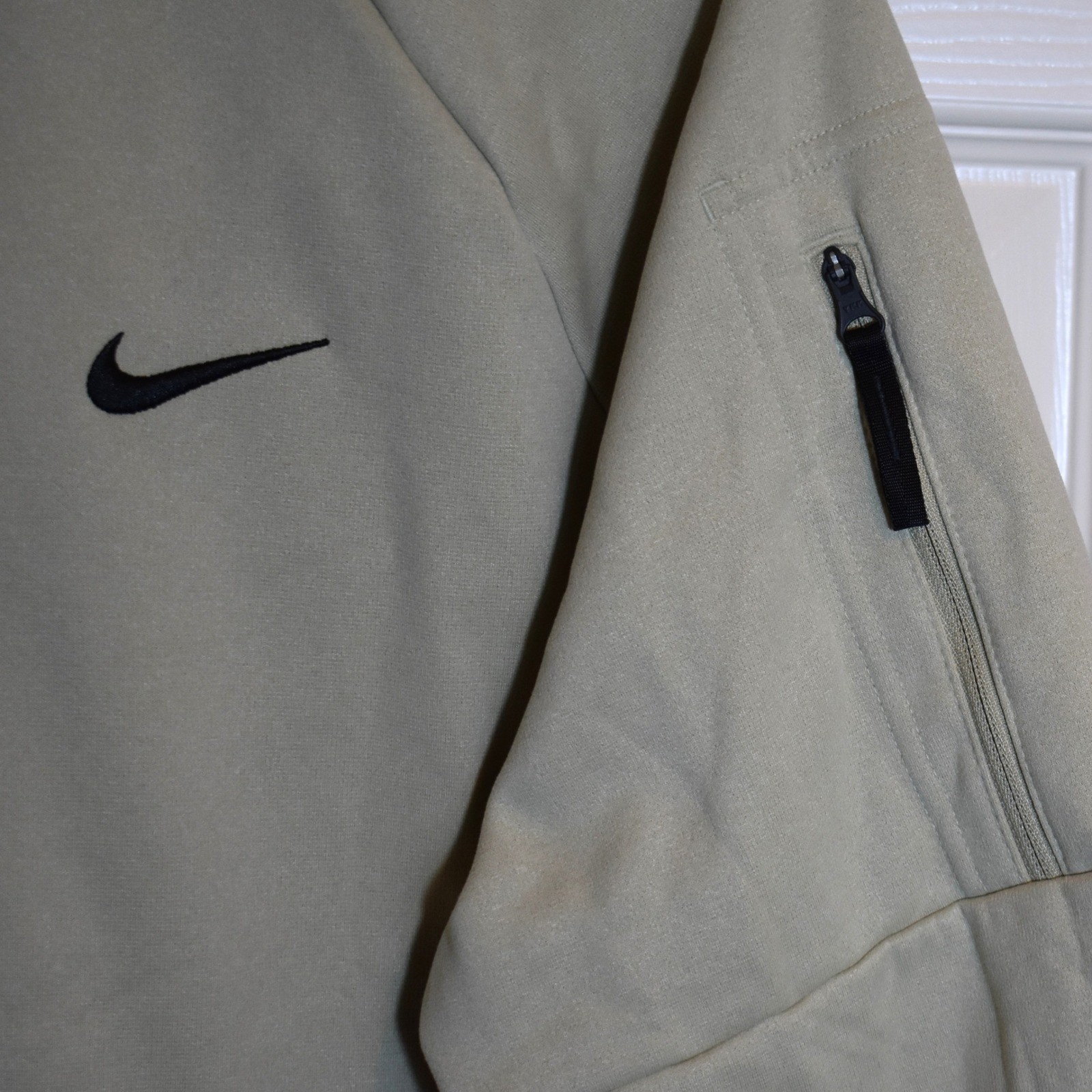 Nike Therma-FIT Full Zip Hoodie Jacket Men’s Large Desert Khaki NWT DQ4830-251