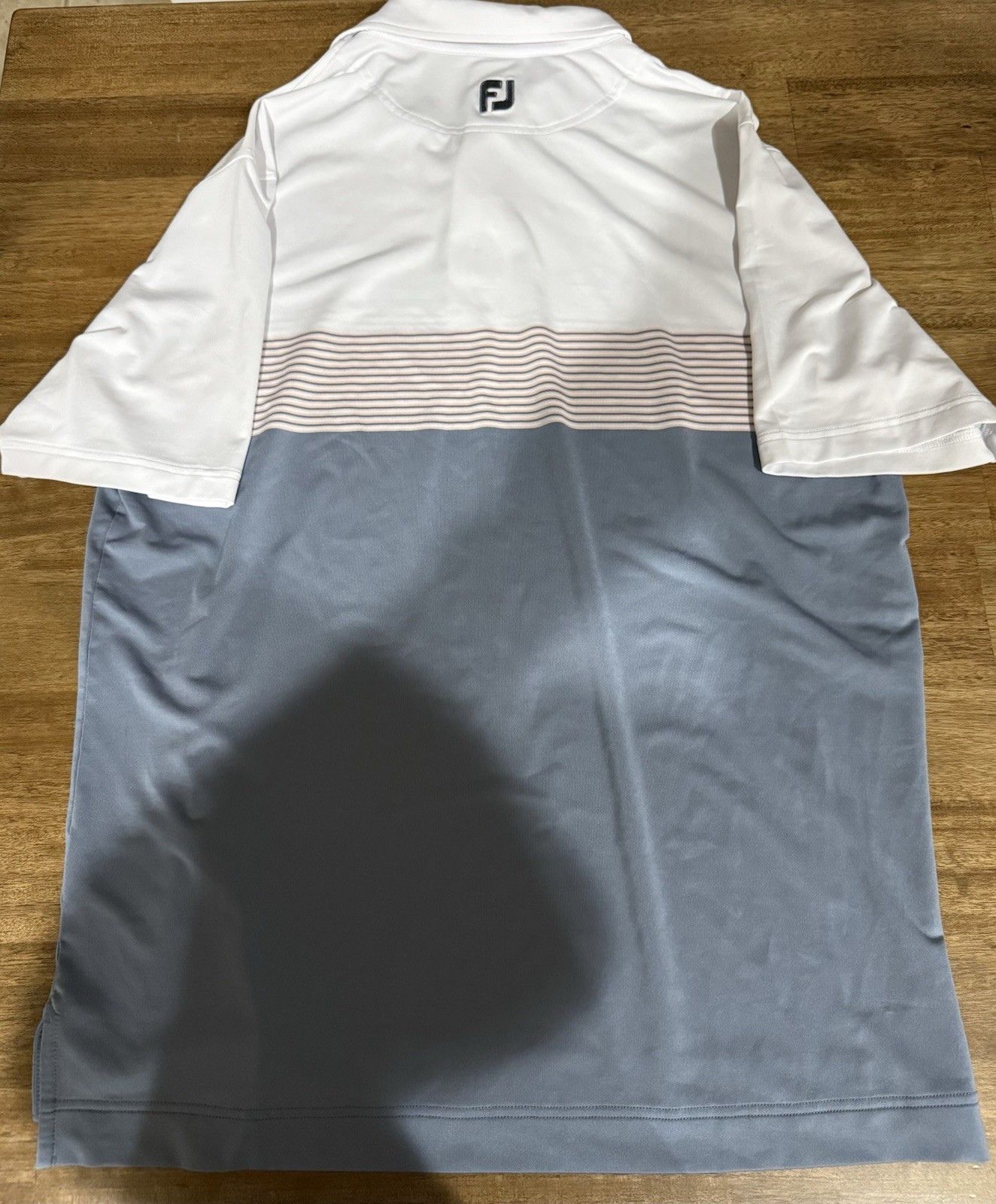 FootJoy Tri-Color golf Polo Size Large