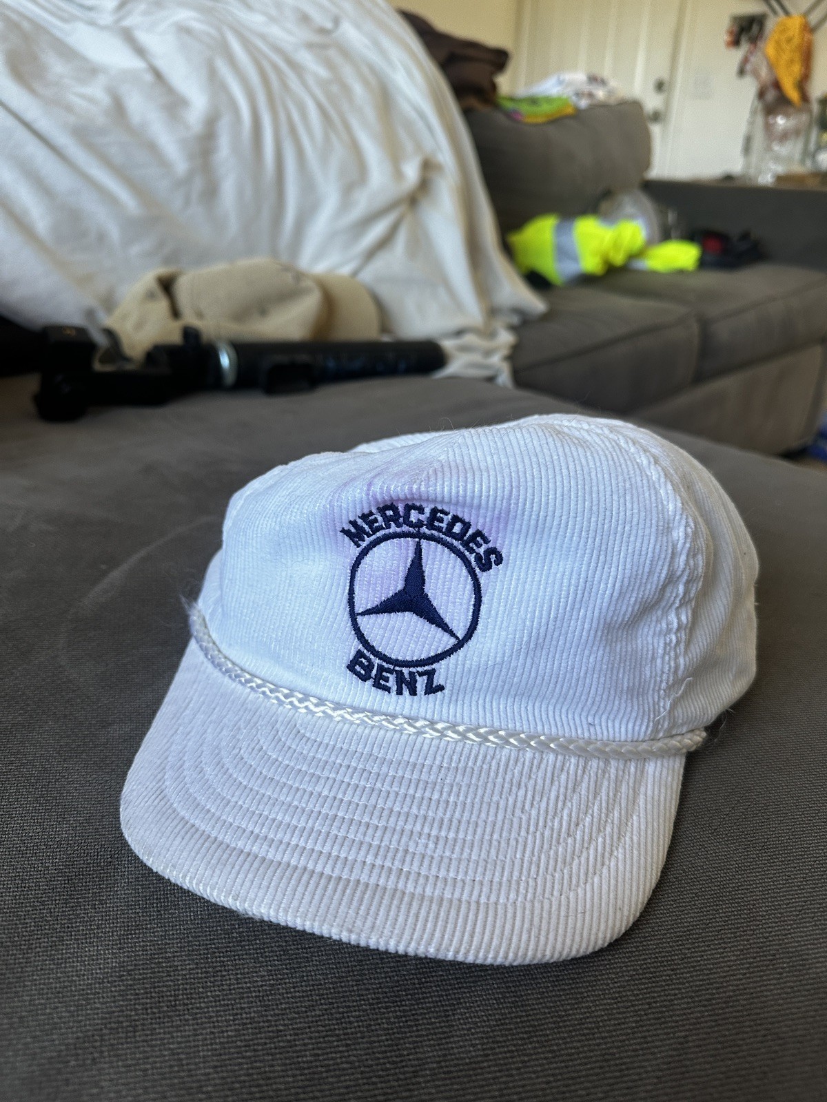 Vintage Style Mercedes-Benz Corduroy Hat