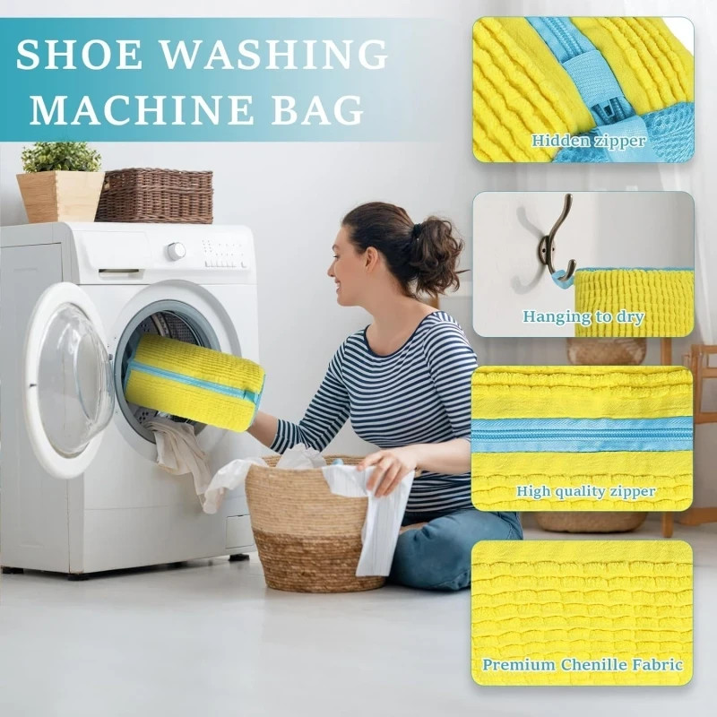 Shoe Washing Machine Bag Durable Laundry Shoe Bag Shoe Protection Bag