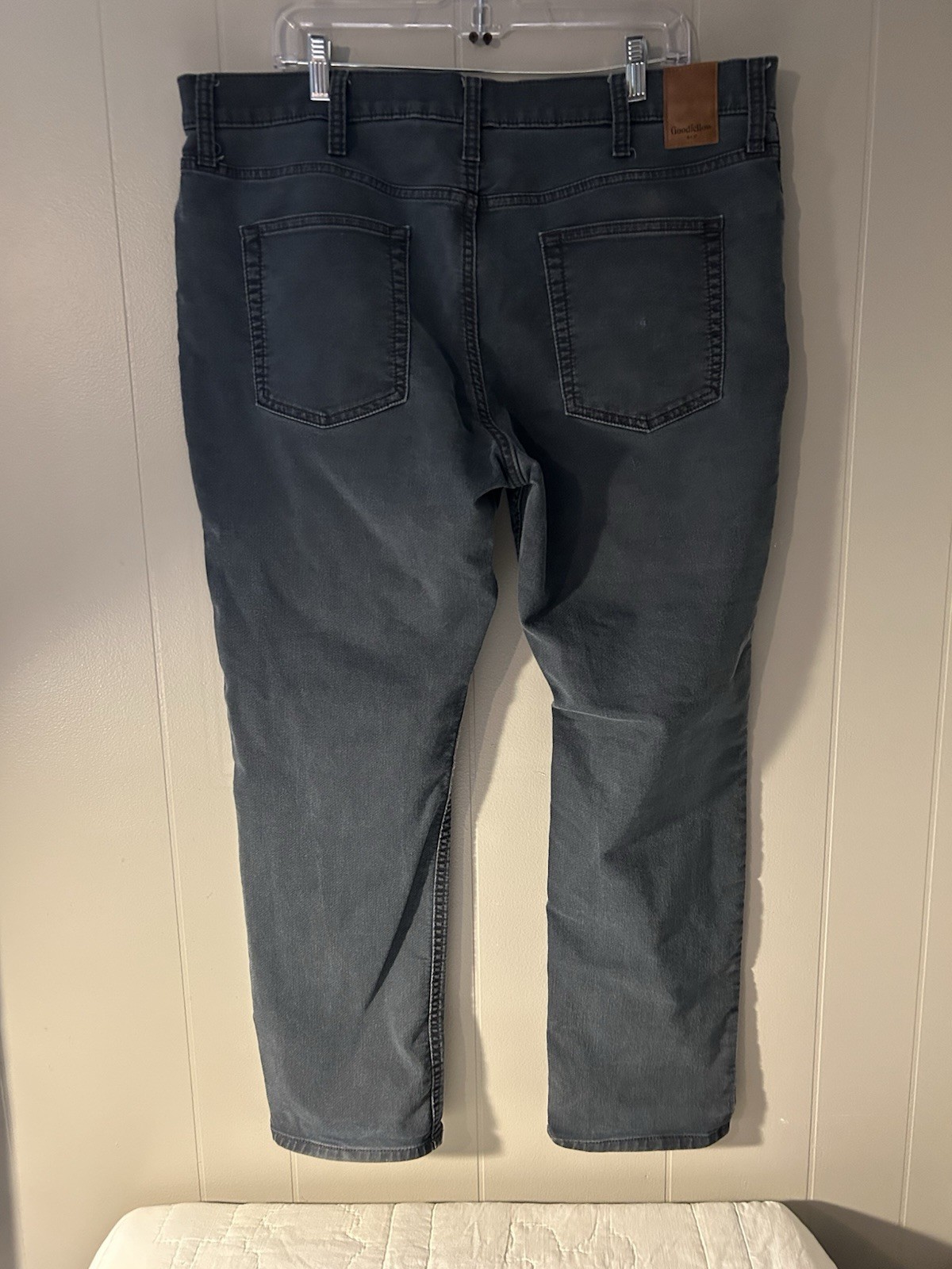 Goodfellow & Co Total Flex Slim Fit Dark Wash Gray Denim Jeans Stretch 5-Pocket