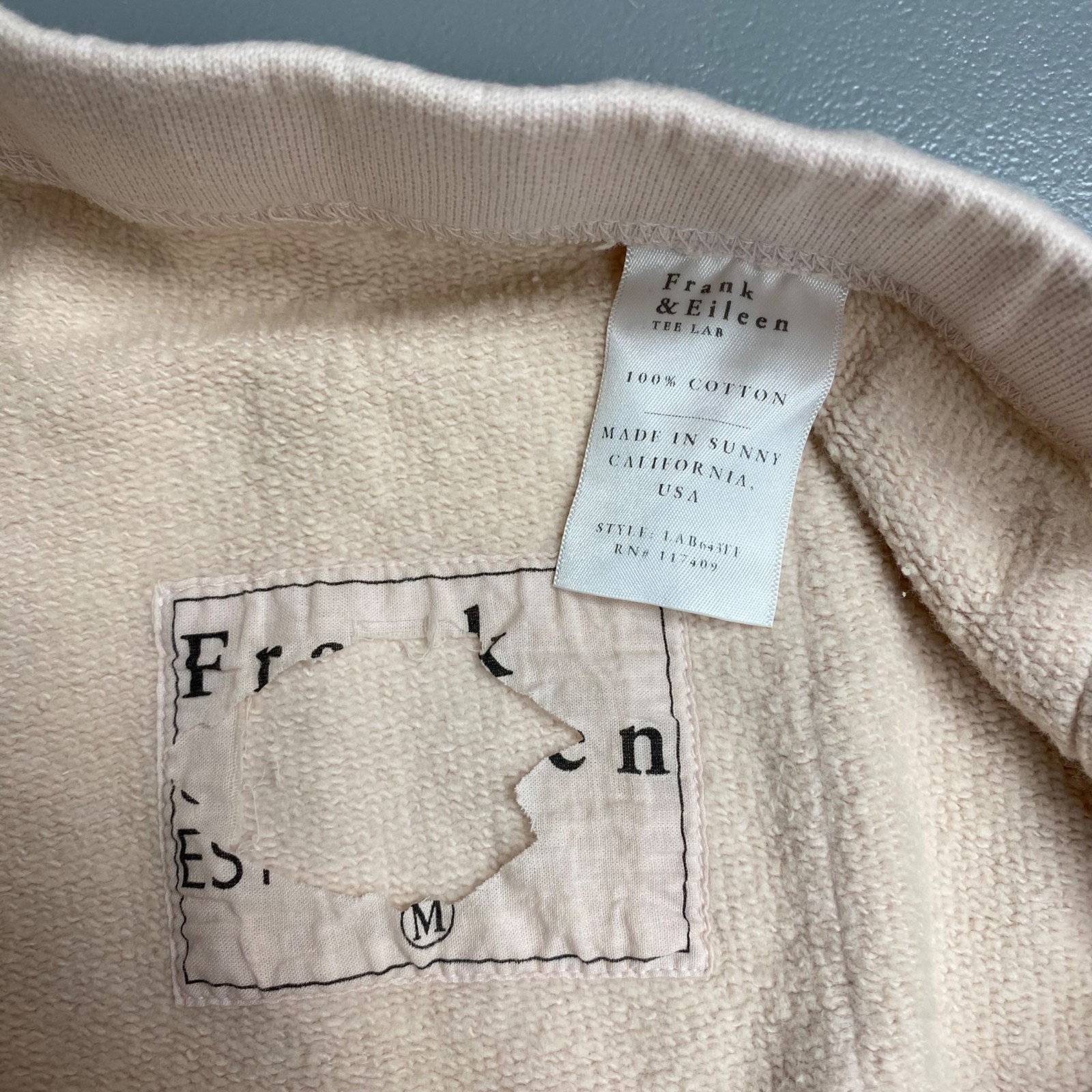 Frank & Eileen Bella Sweatpants Pink Medium Full Length NWOT Missing Drawstring