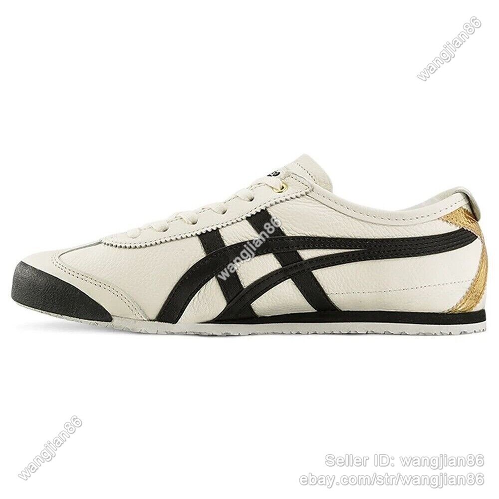 NEW Onitsuka Tiger Mexico 66 Cream/black Sneakers – Classic Unisex Shoes