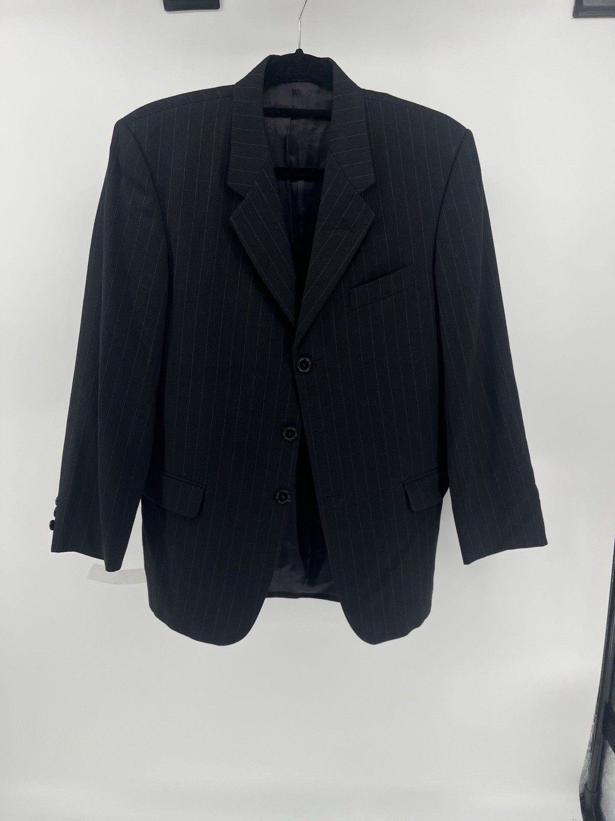 Vitali Made In Italy Men’s 90% Wool 10% Cashmere Blazer Jacket Size 38 Short