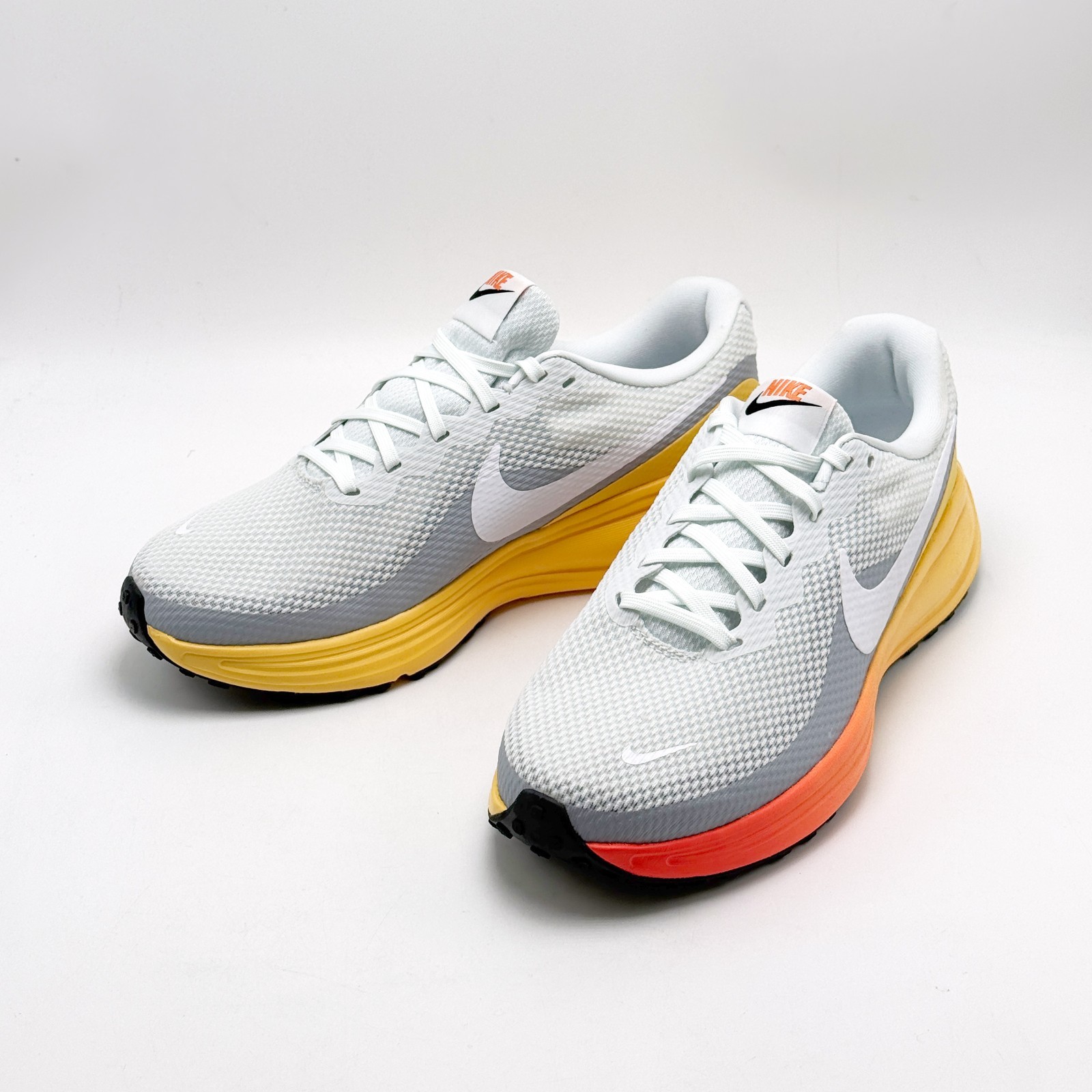 *NEW* MEN Nike Revolution 8 WIDE Road Running Shoes WOLF GREY (HQ1996 104) 👍