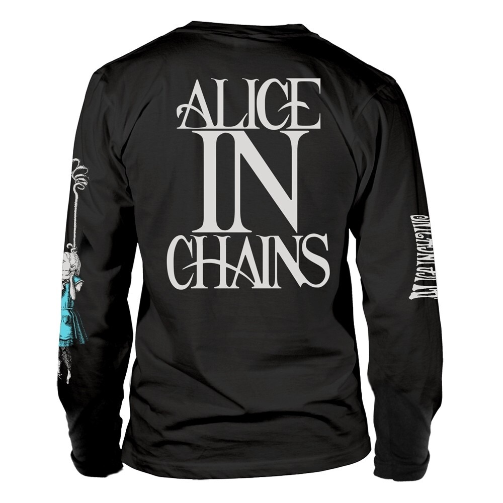 Alice in Chains ‘Wonderland’ Black Long Sleeve T shirt – NEW