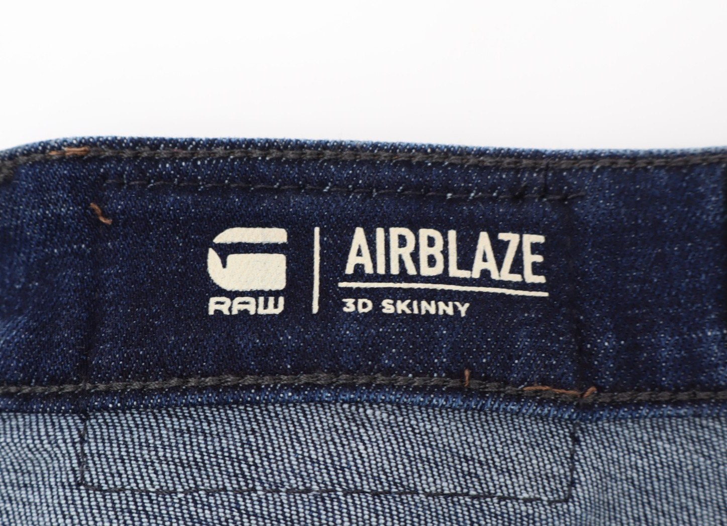 G-Star Raw 27×30 Men’s Airblaze 3D Skinny Jeans Double Knee Dark Navy