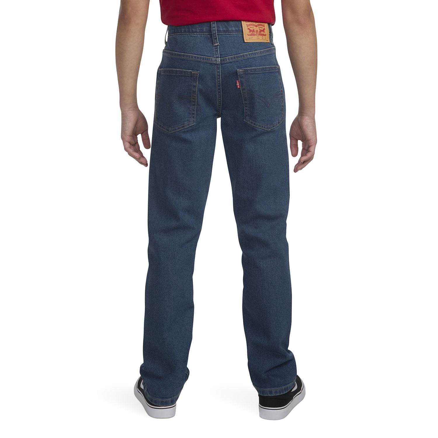 Levi’s Boy’s Del Rey 511 Slim Fit Flex Stretch Denim Jeans – Size: 14