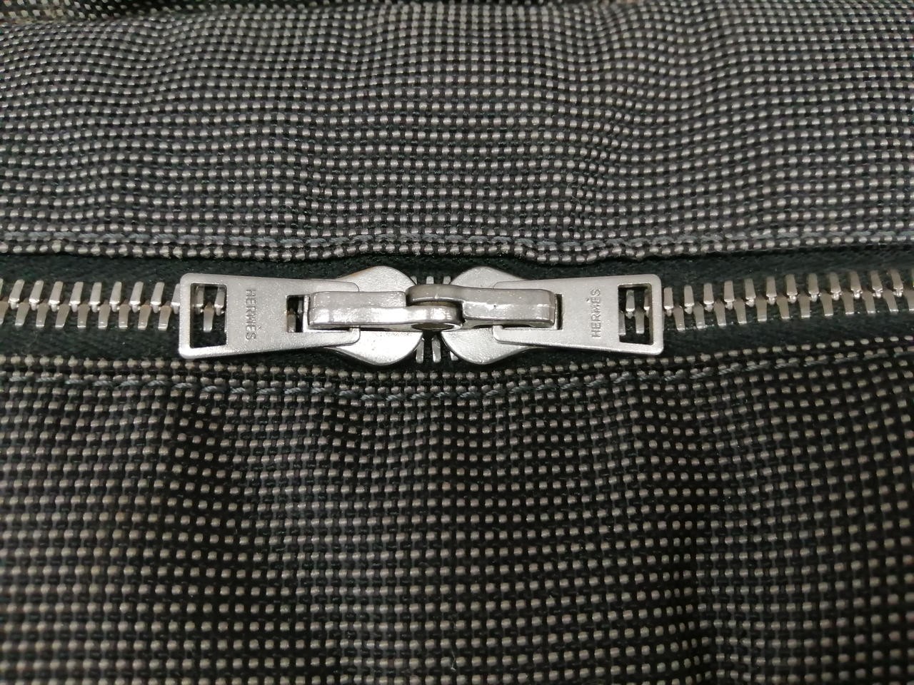 HERMES Aline Ad MM 2WAY Backpack Gray From Japan