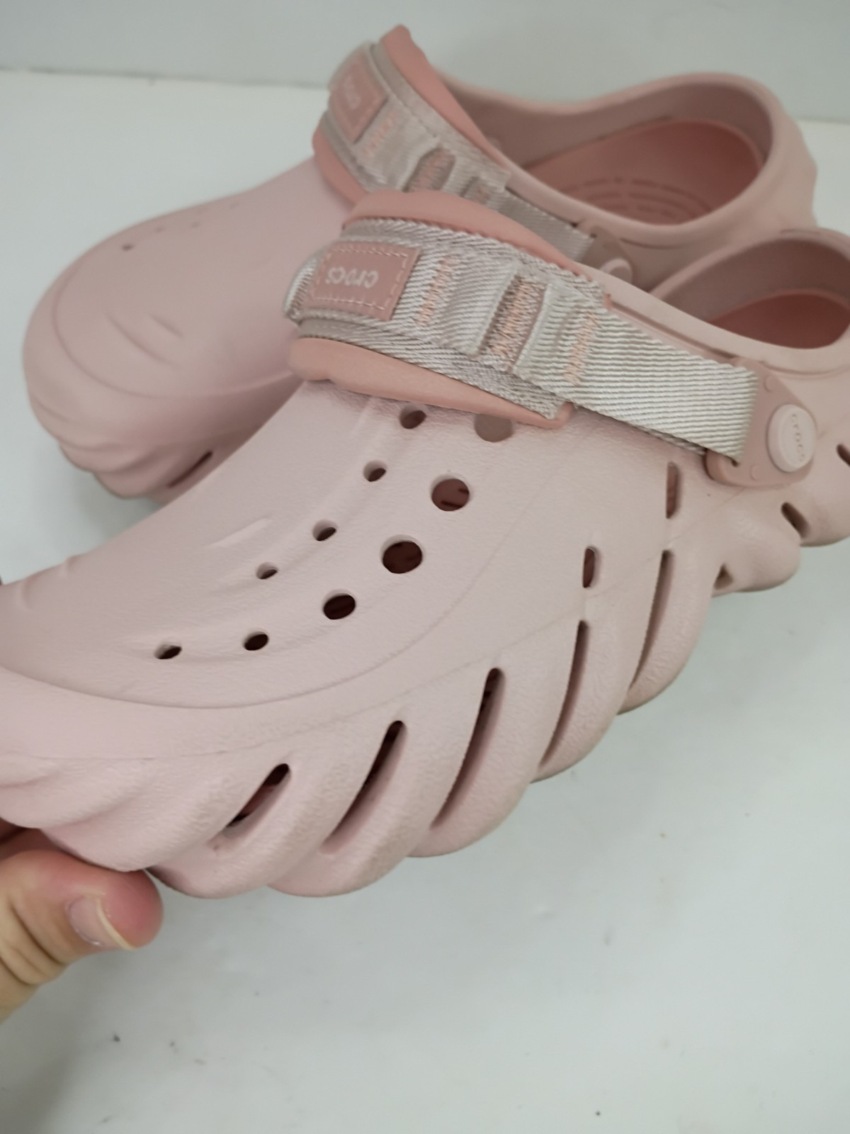 Crocs Echo Clog Clay Pink US Size Women’s 8 Men’s 6