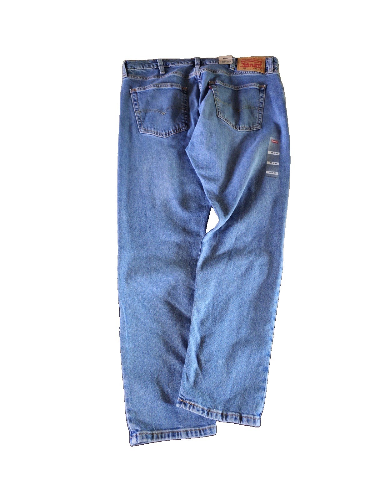 Levis 513 Slim Straight Jeans NWT Stretch Jeans Color Sky Blue 005131017 38×30
