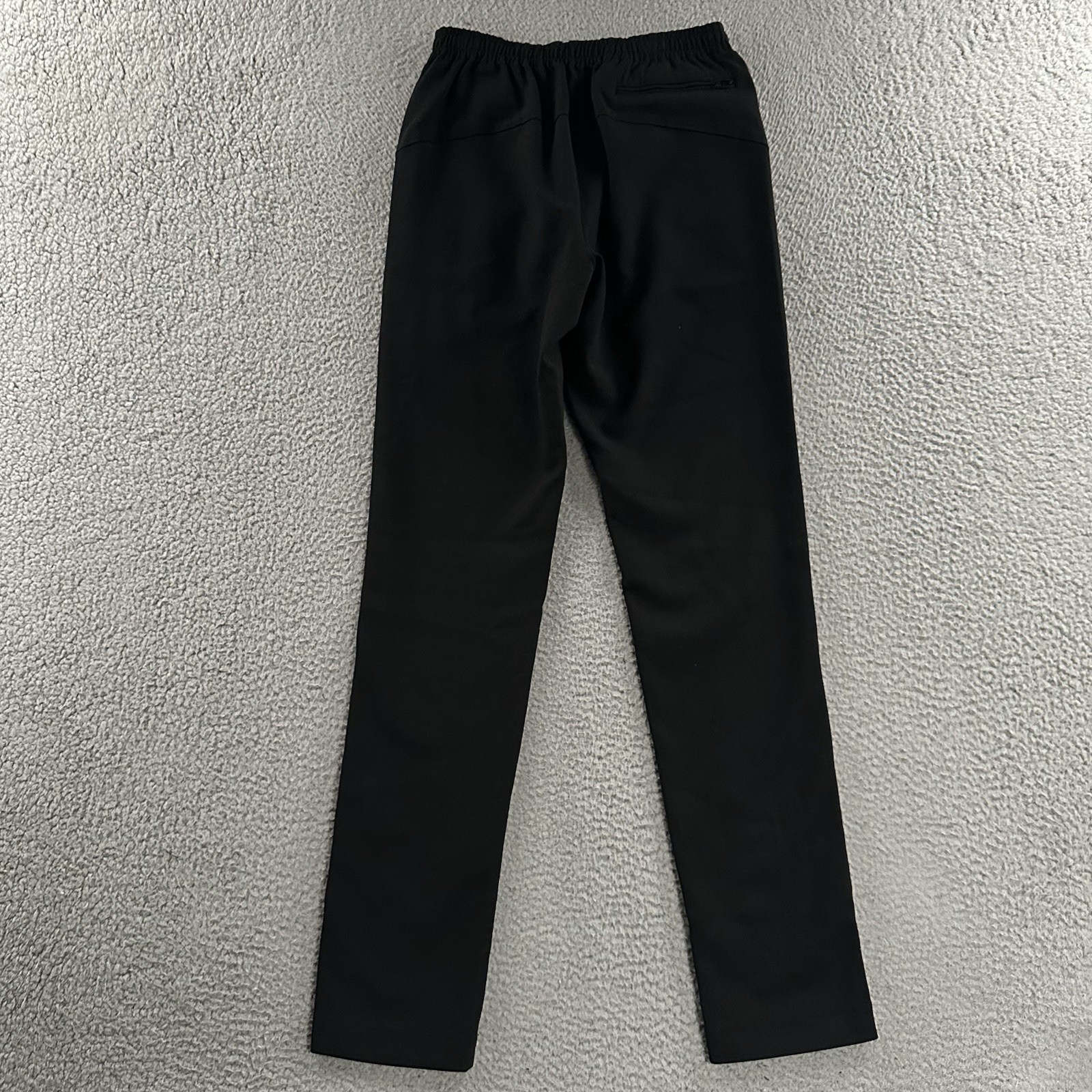 Paskho Womens Pants Black Size XS Mid Rise Tapered Made In USA