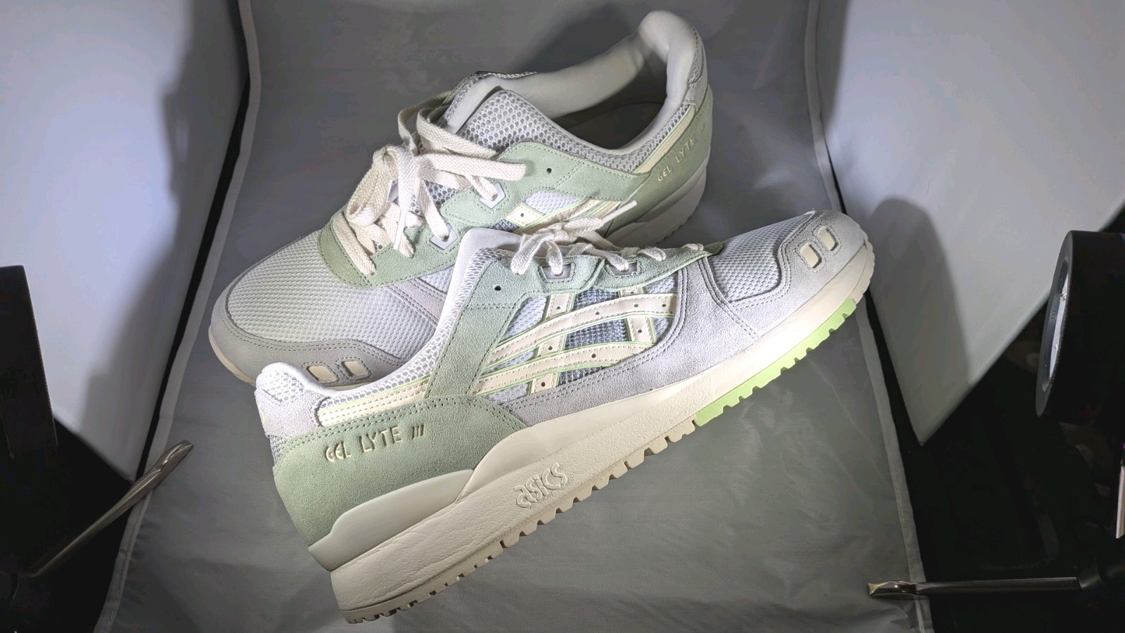 Asics Gel Lyte III OG 3 (Glacier Grey / Cream) 1203A330-020 US Mens 12