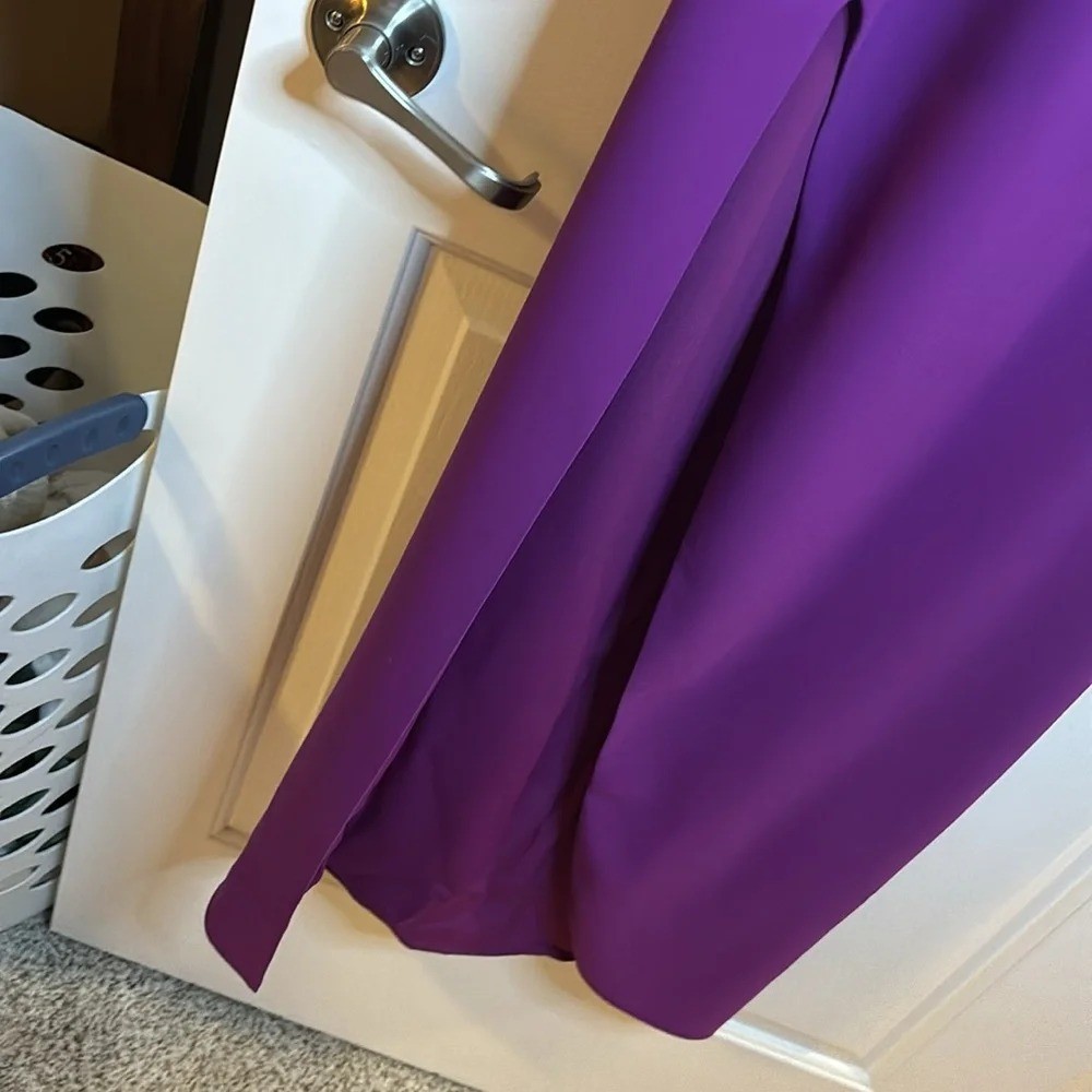 Perfect condition The Attico Corine Side Slit Gown size 38IT/0-2 US in purple