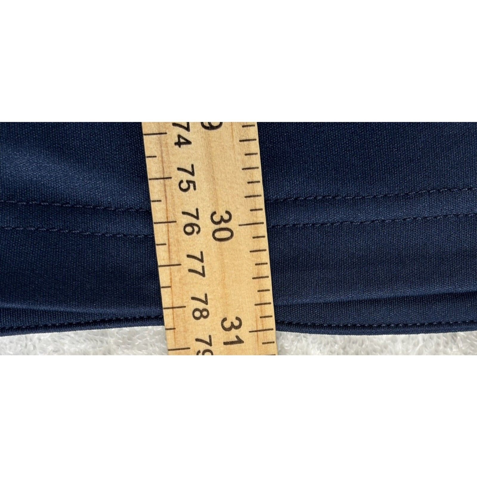 UltraClub Cool & Dry Men’s 1/4 Zip Pullover Performance Golf Jacket XL Navy UPF