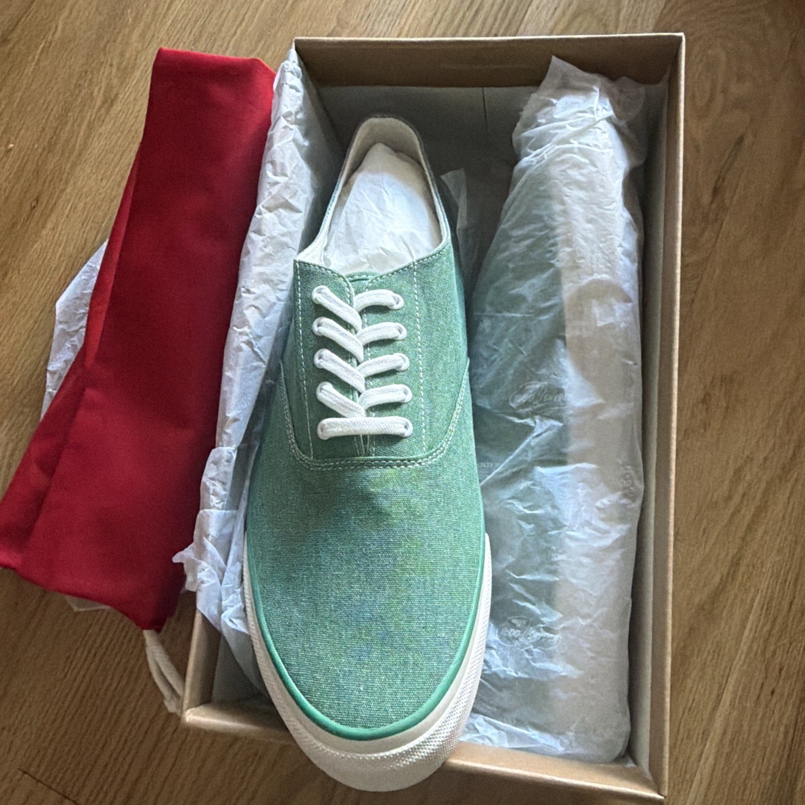 Todd Snyder x Sperry: Mr. Rodgers Neighborhood Size 13 – Soft Amazon Green New