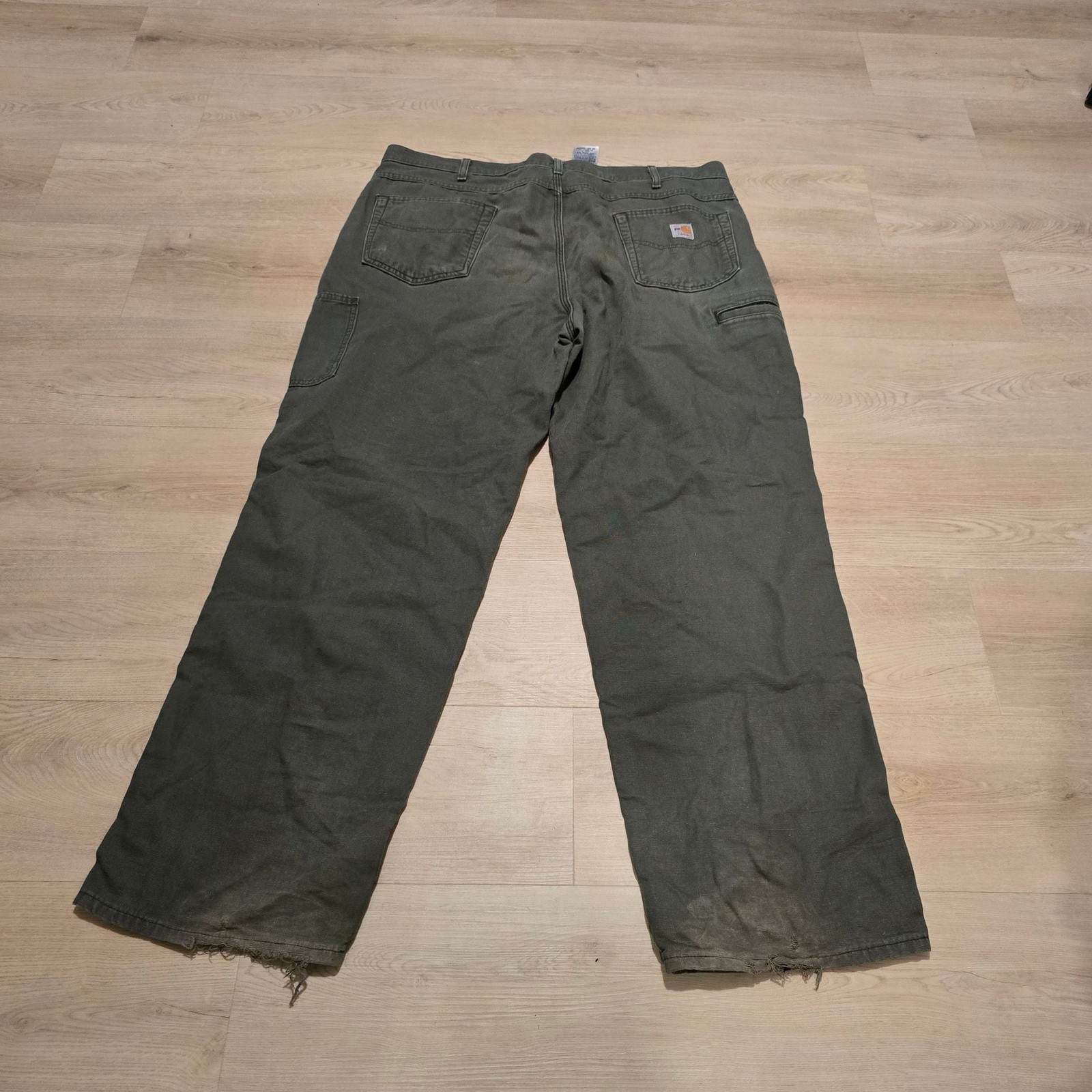 Carhartt FRB159-MOS Moss Green Flame Resistant Work Pants Carpenter Pants 40×32