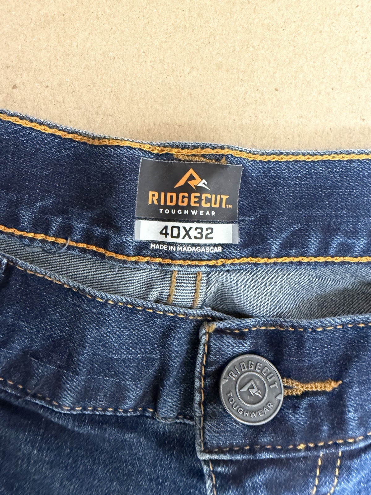 Ridgecut Men’s Jeans Flex Jean Straight Fit 40×32