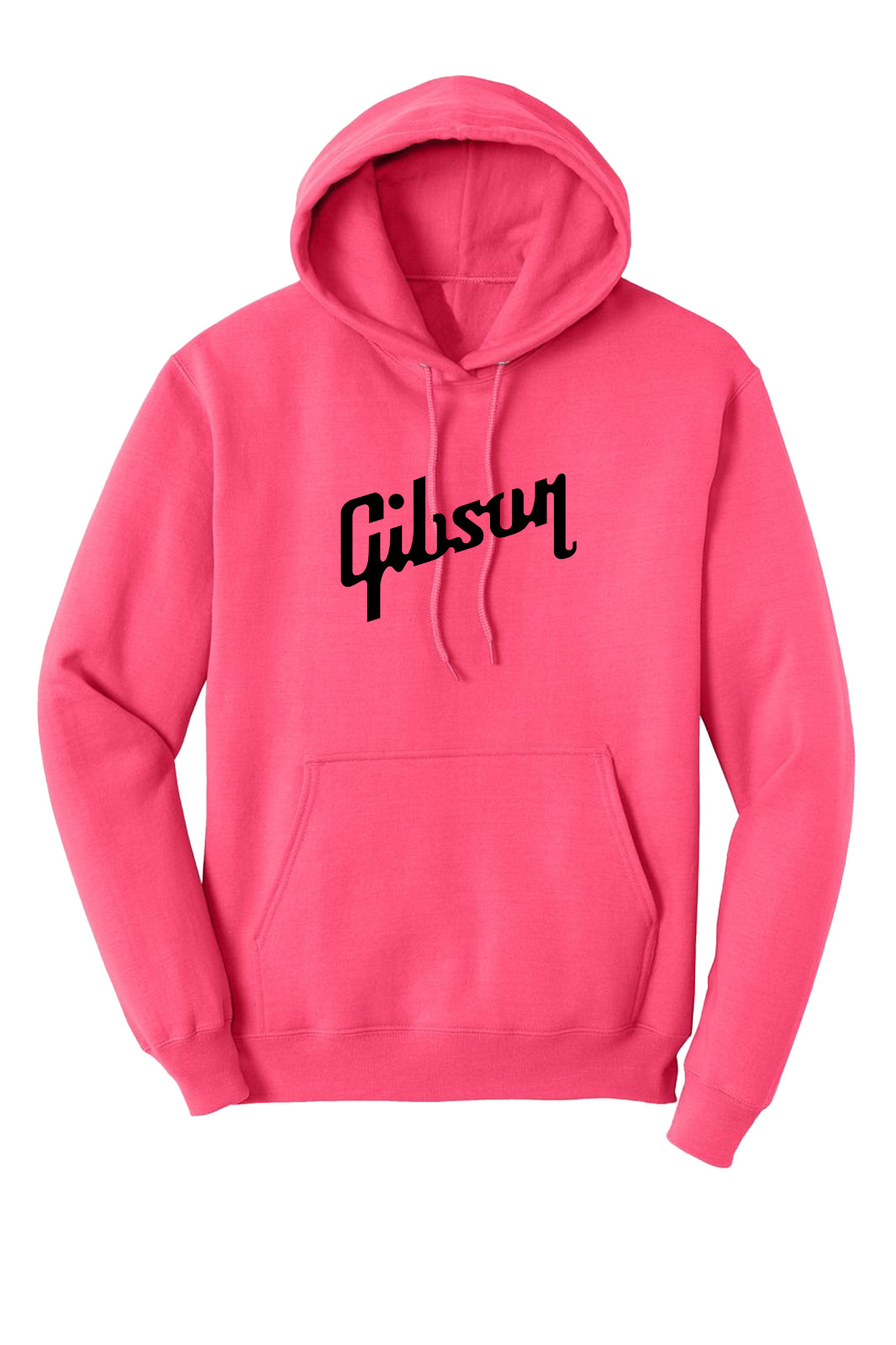 Gibson Guitars Logo PRINTED Pullover Hoodie Sweatshirt